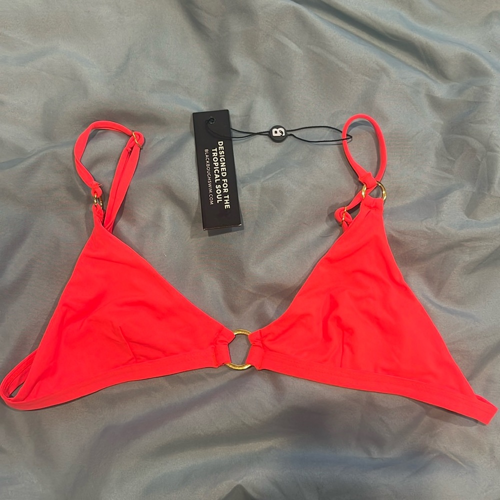 New with tags pink blackbough bikini top